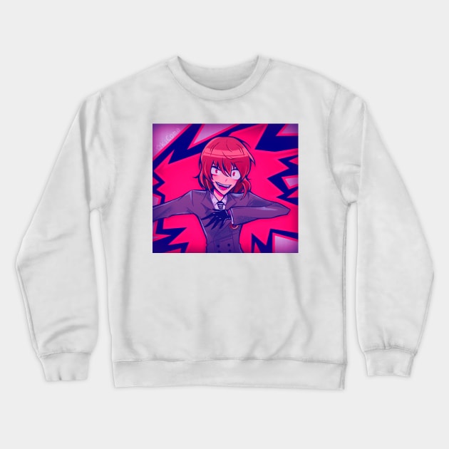 Akechi Goro Crewneck Sweatshirt by OkiComa